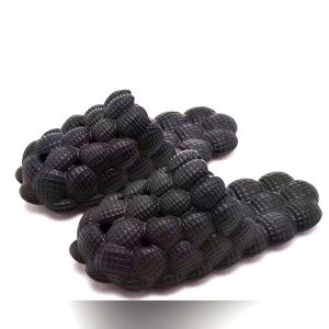 BLACK BUBBLE SHOES